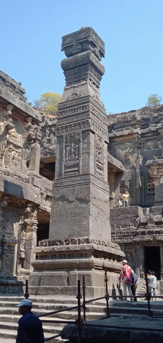 Sacred temple interior